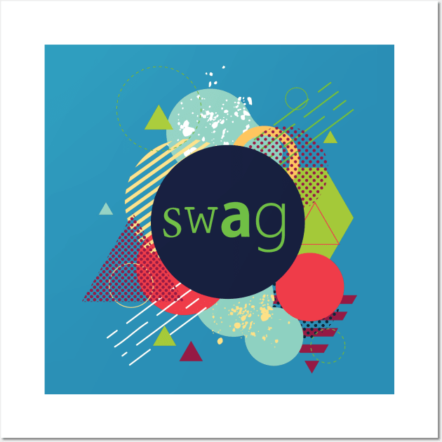 latest 2016 SWAG design abstract Wall Art by umer